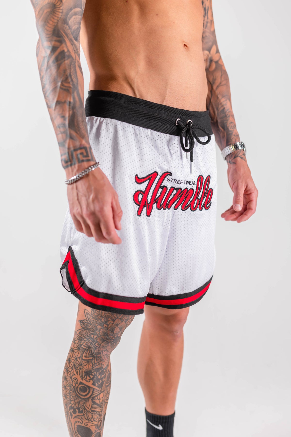 Ice White Basketball Shorts
