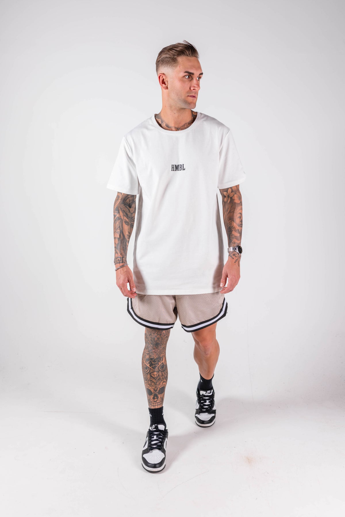 HMBL Tee White