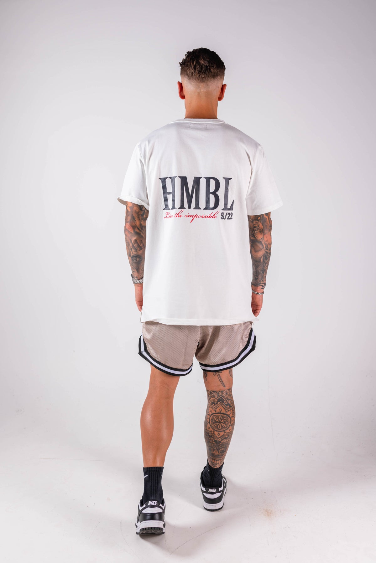 HMBL Tee White