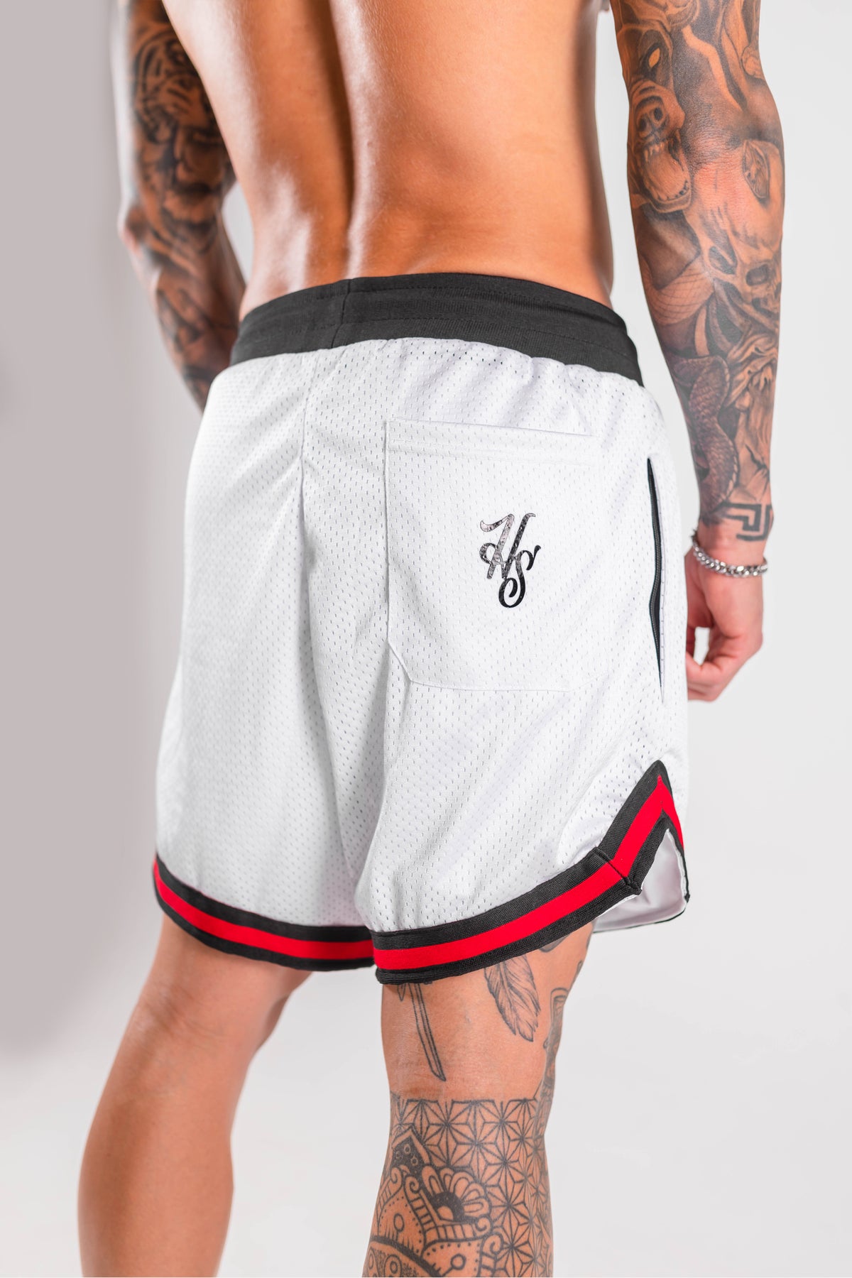 Ice White Basketball Shorts