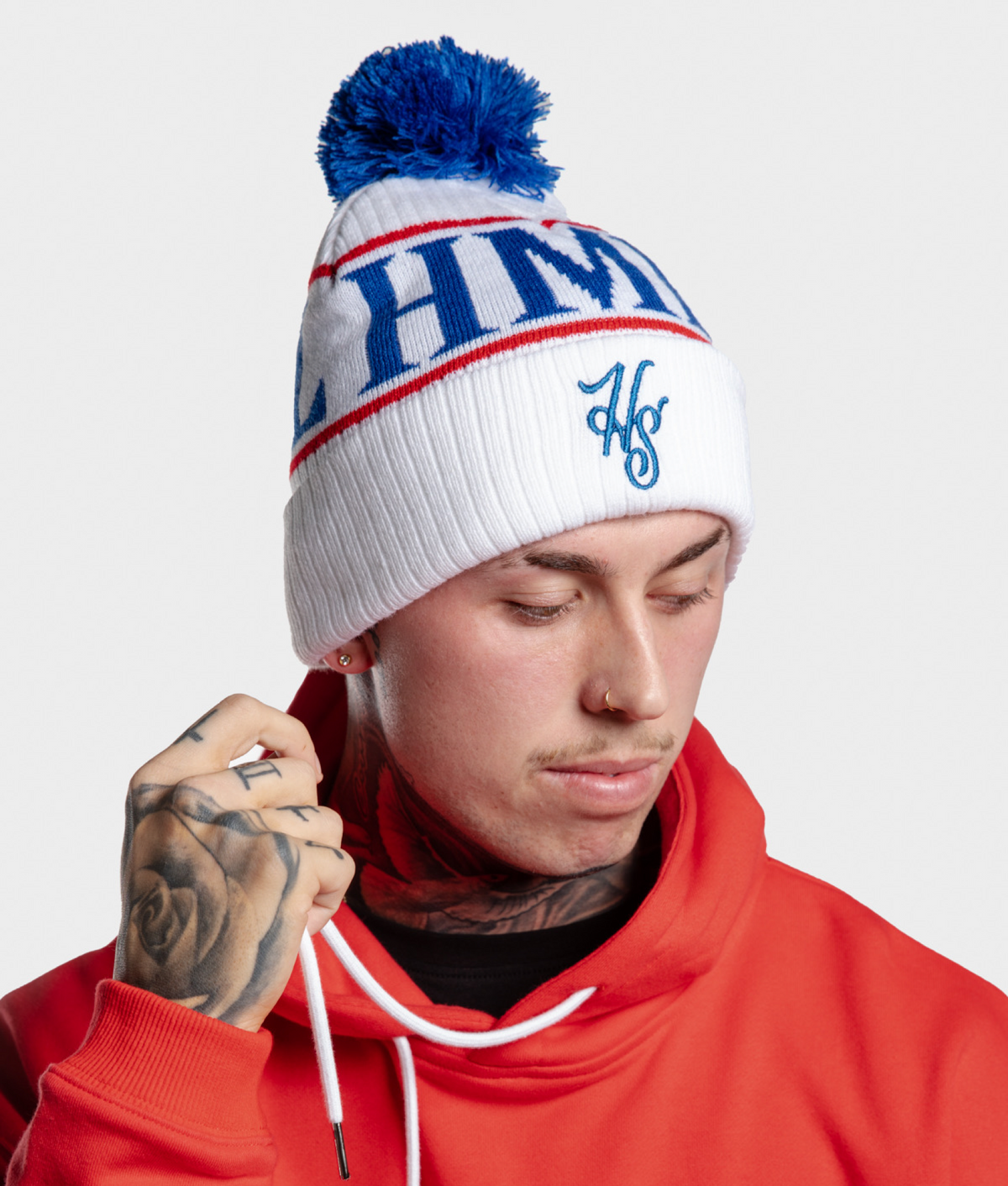 HMBL Team Beanie white