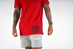 Offset Tee Red